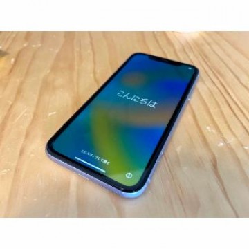 良品☆iPhone11 パープル 64 GB SIMフリー　バッテリ容量83%