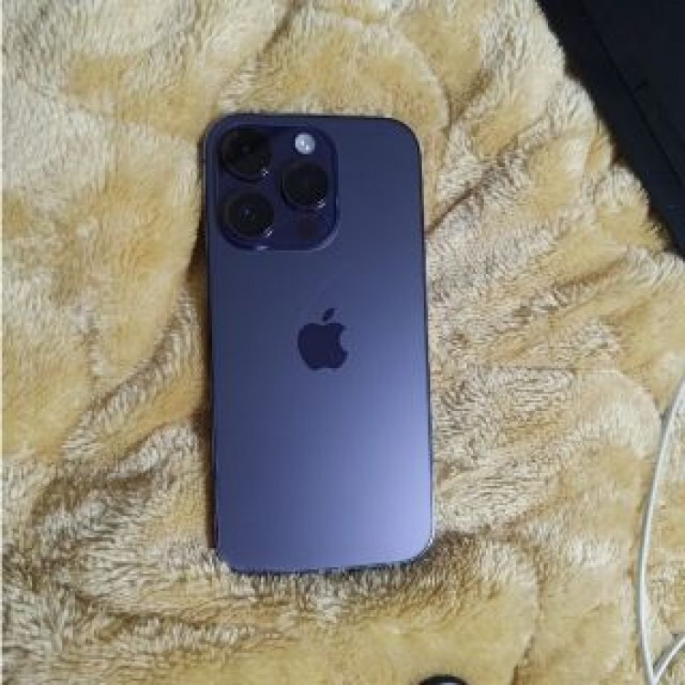 ジャンク品 iPhone14pro 128gb ディープパープル