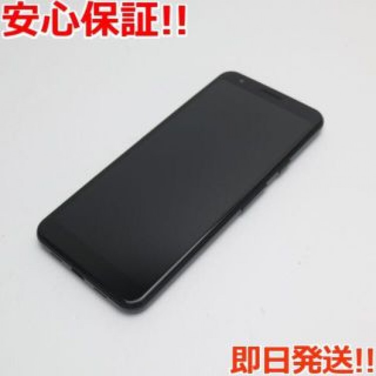 超美品 SoftBank Google Pixel 3a G020H ブラック