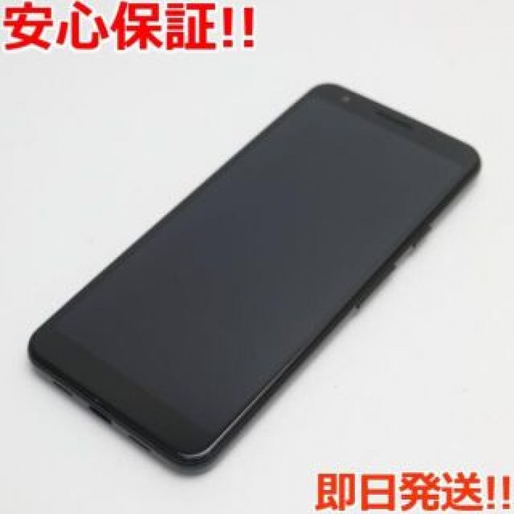 超美品 SoftBank Google Pixel 3a  ジャストブラック