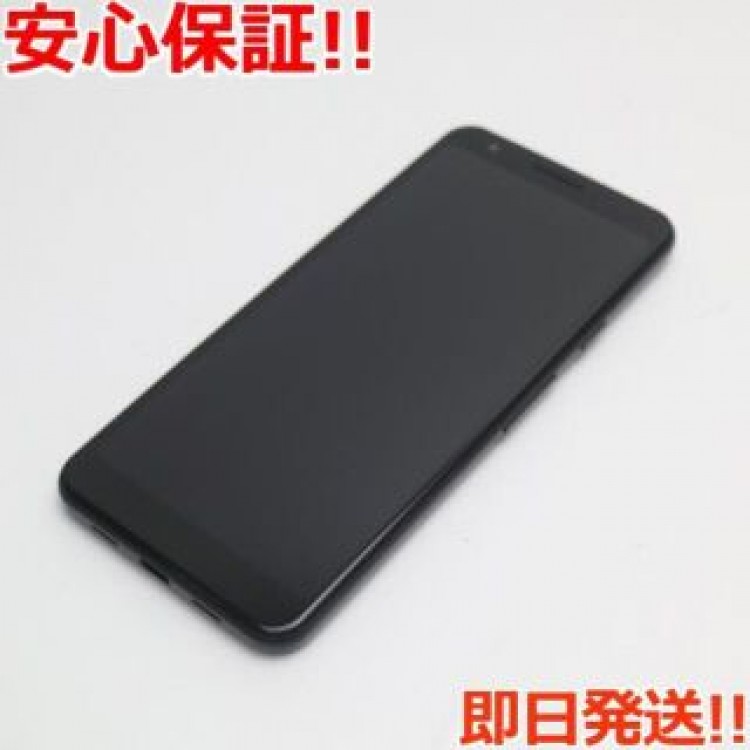 美品 SoftBank Google Pixel 3a  ジャストブラック