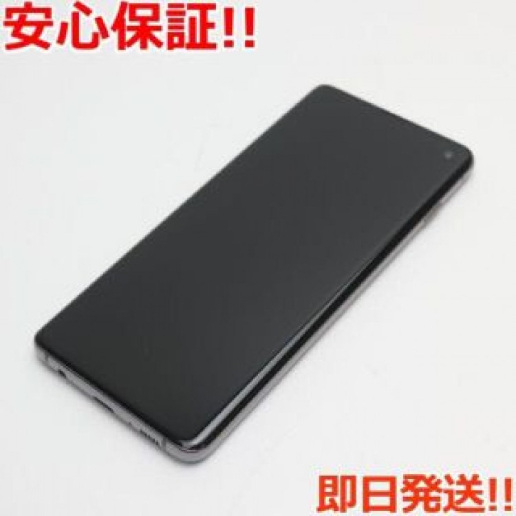 新品同様 SC-03L Galaxy S10 プリズムブラック