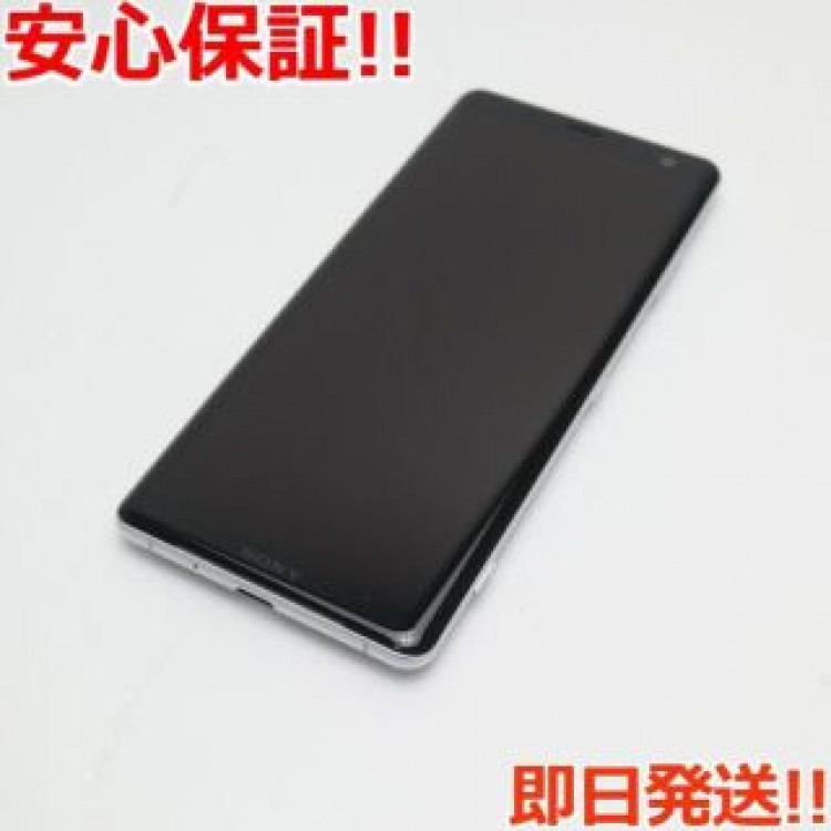 新品同様 801SO Xperia XZ3 ホワイトシルバー