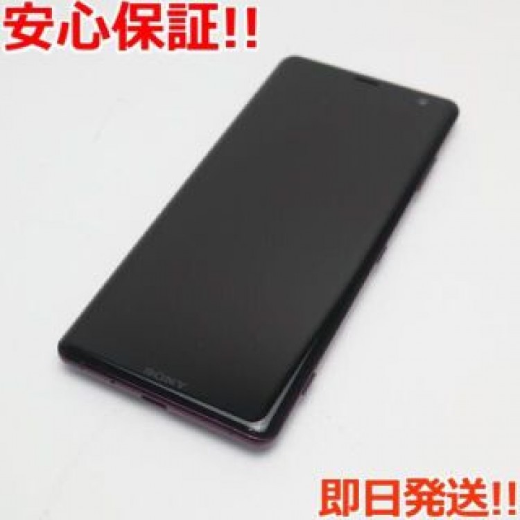 超美品 SO-01L Xperia XZ3 ボルドーレッド