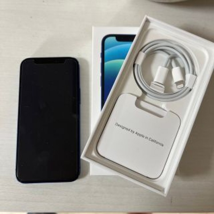 アップル iPhone12 mini 128GB ブルー simフリー