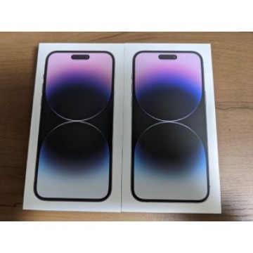 iPhone 14 pro max 256GB ディープパープル 2台セット