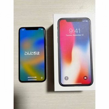 iPhone X  simフリー スペースグレイ