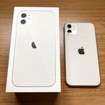 iPhone 11 ホワイト 256GB SIMロック解除済み