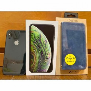 ジャンク iPhone XS 256 GB スペースグレー SIMフリーおまけ付