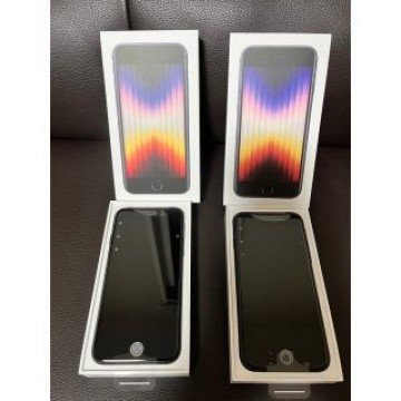 iPhone SE 64Gミッドナイト 黒 第3世代 新品未使用