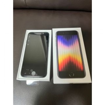 iPhone SE 64Gミッドナイト 黒 第3世代 新品未使用