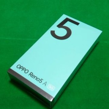 新品未開封品OPPO Reno5 A SIMフリーシルバーブラック