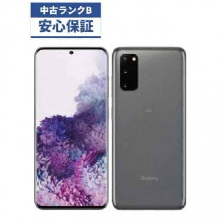 【良品】au Galaxy S20+ 5G  SCG02 グレー