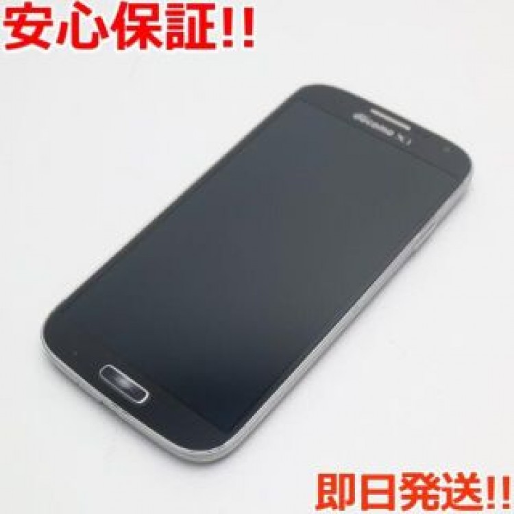 美品 SC-04E GALAXY S4 ブラック 白ロム