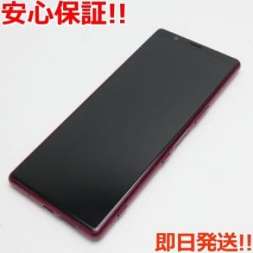 超美品 901SO レッド スマホ 白ロム