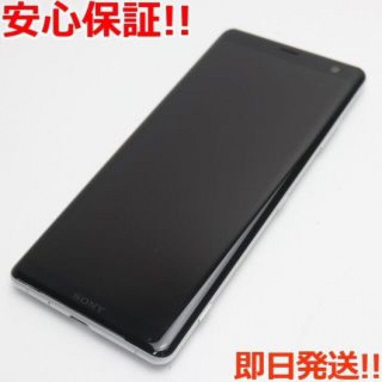 新品同様 801SO Xperia XZ3 ホワイトシルバー