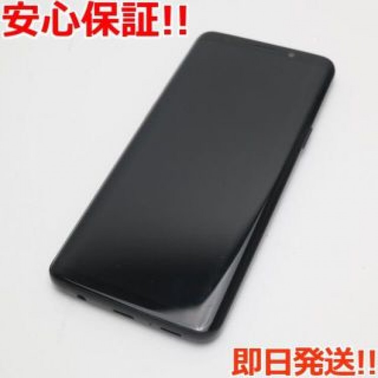 美品 SC-02K ブラック 本体 白ロム  SIMロック解除済み