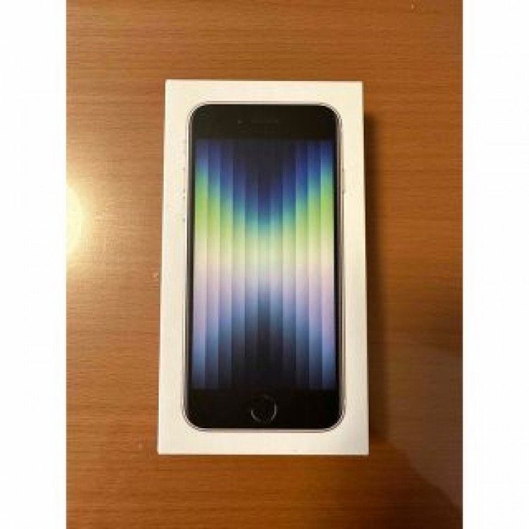 iPhoneSE3、SIMフリー、新品、本体、SIMロック解除済、一括購入、SE