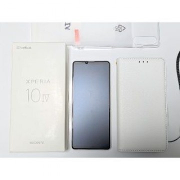 美品 SONY Xperia 10 IV ソフトバンク版 A202SO ホワイト
