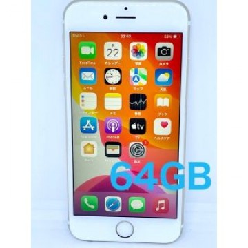 iPhone 6s 64GB ゴールド 本体 SIMフリー ロックなし