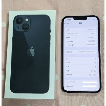 (バッテリー100％）iPhone 13 128GB ミッドナイト