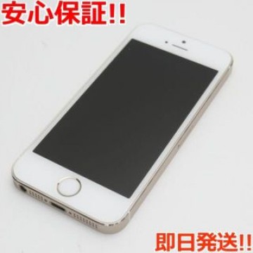 超美品 DoCoMo iPhone5s 32GB ゴールド 白ロム