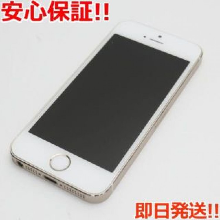 超美品 DoCoMo iPhone5s 32GB ゴールド 白ロム