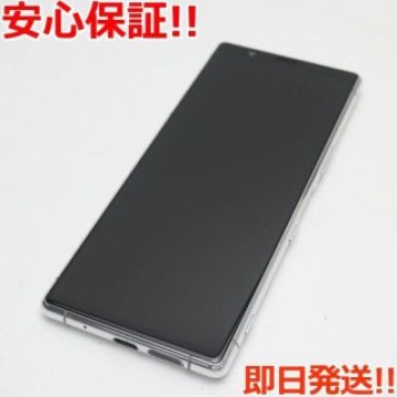 新品同様 901SO グレー スマホ 白ロム