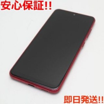 美品 SC-02M レッド スマホ 白ロム SIMロック解除済み