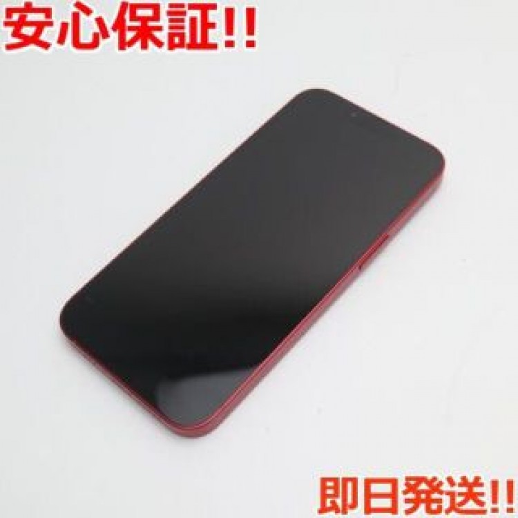 新品同様 SIMフリー iPhone13 512GB レッド