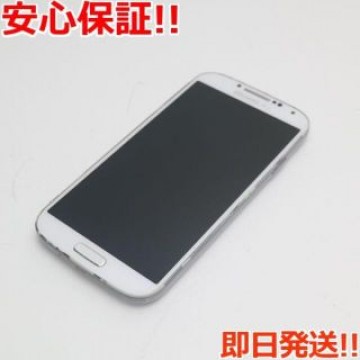 美品 SC-04E GALAXY S4 ホワイト 白ロム