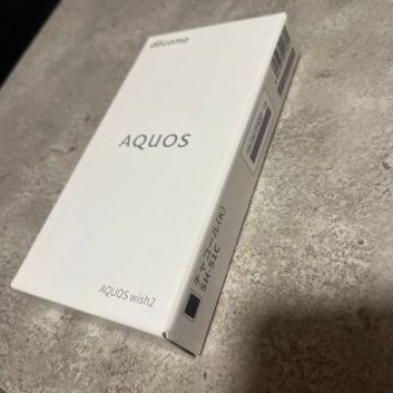新品未開封AQUOS wish2 SH-51C チャコールグレー