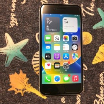 美品　iPhone SE 2世代 64GB デモ機 ホワイト　SoftBank