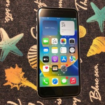 美品　iPhone SE 2世代 64GB デモ機 ホワイト　SoftBank