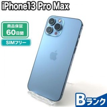 iPhone13 Pro Max 256GB シエラブルー SIMフリー 中古 Bランク 本体【エコたん】