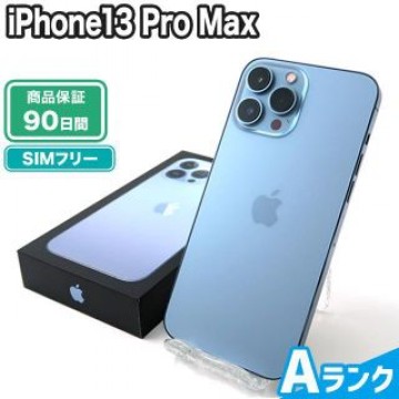 iPhone13 Pro Max 512GB シエラブルー SIMフリー 中古 Aランク 本体【エコたん】