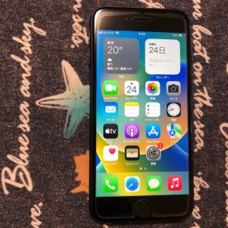 中古　simフリー　iPhoneSE 2世代　バッテリー85% Softbank
