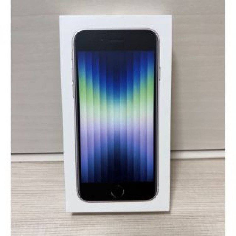 iPhone SE3 第3世代 64GB スターライト　白　未使用