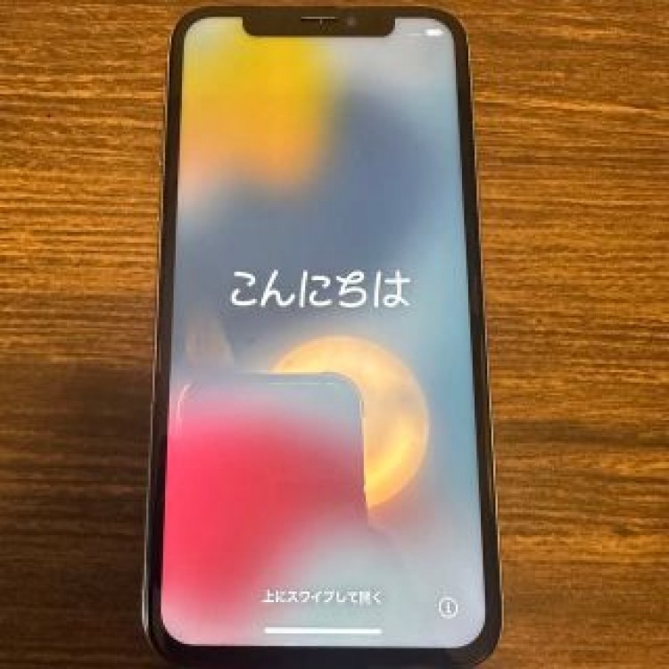【ジャンク】iPhoneX シルバー 256GB SIMフリー　初期化済