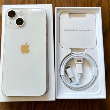iPhone13mini スターライト　128GB