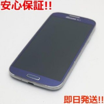 美品 SC-04E GALAXY S4 ブルー