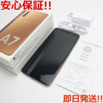 超美品 SIMフリー Galaxy A7 ゴールド