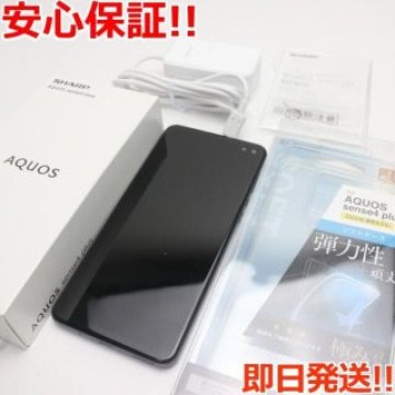 新品同様SIMフリーAQUOSsense4plus SH-M16ブラック