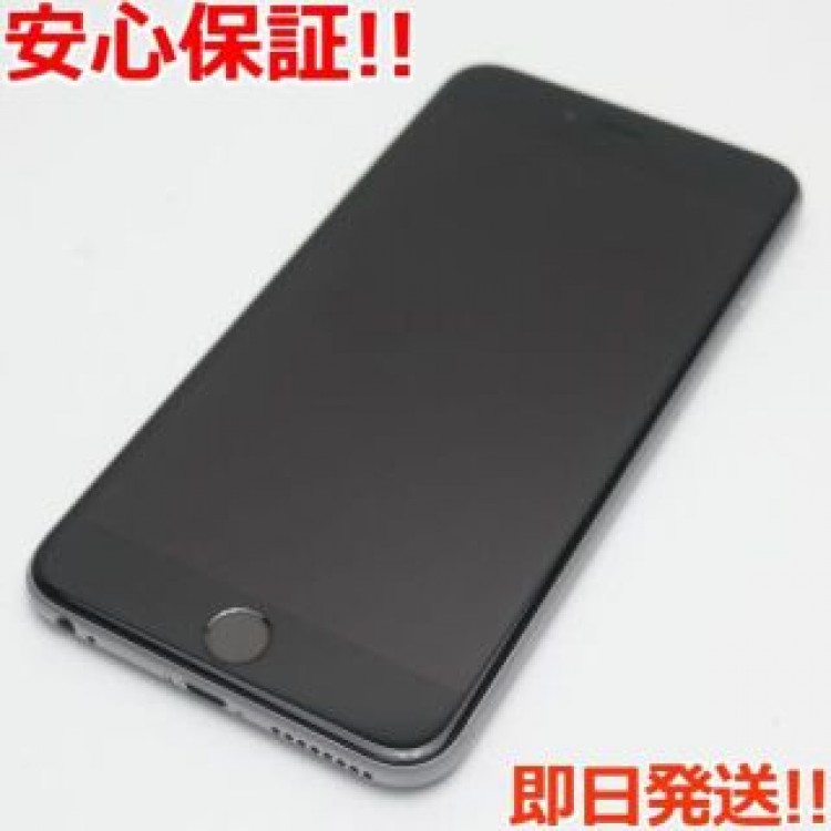 超美品 SIMフリー iPhone6S PLUS 128GB グレイ