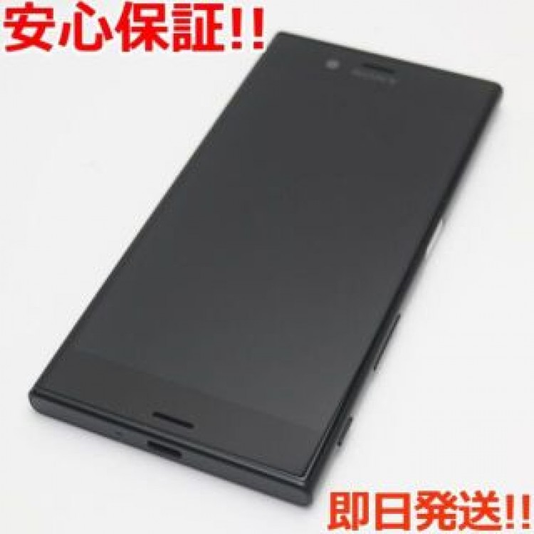 新品同様 602SO Xperia XZs ブラック  SIMロック解除済み