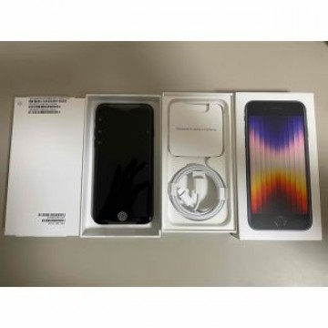 iPhone SE3 64GB ブラック　新品未使用修理交換品