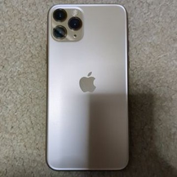 【画面焼けキズあり】iPhone 11 Pro ゴールド 64 GB