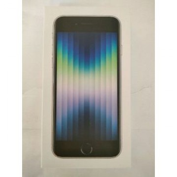 新品 未使用 iPhone SE3 64GB スターライト ホワイト AU