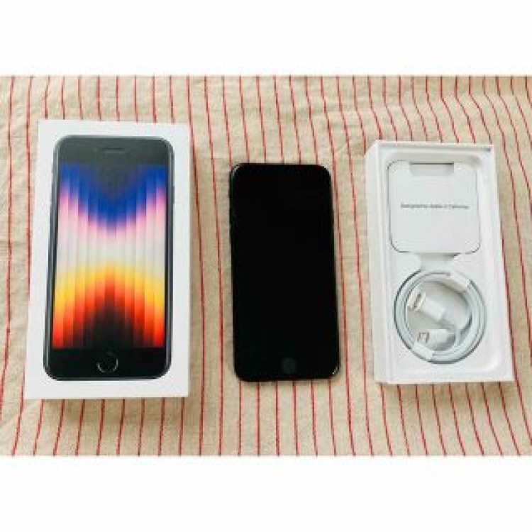 《ほぼ未使用》iPhone SE  第3世代　64GB ミッドナイト