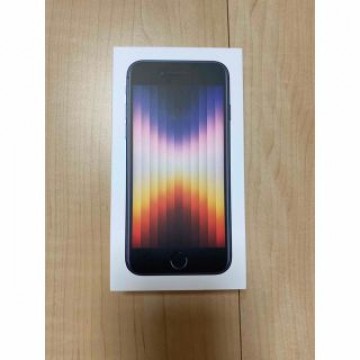 iPhone SE (第3世代) ミッドナイト 64 GB SIMフリー